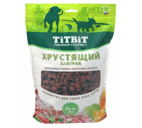 ТИТБИТ Хрустящий завтрак с бараниной, 700 г