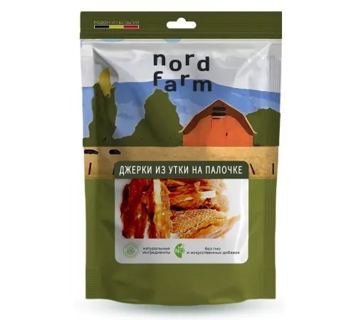 Nord Farm Джерки из утки на палочке, 90 г