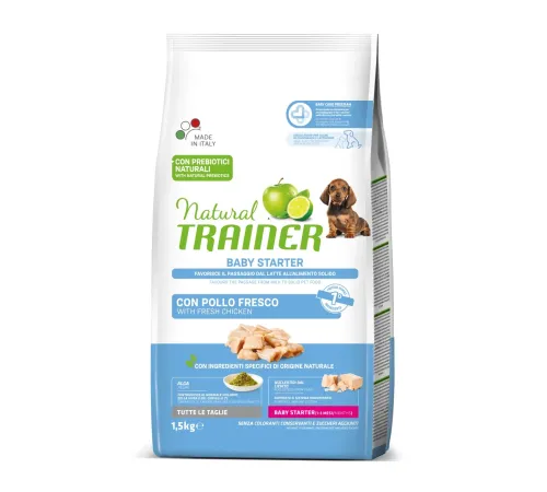 Trainer Natural Baby Starter (Курица), 1,5 кг