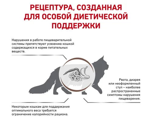 Royal Canin Gastrointestinal Moderate Calorie Cat, 350 г