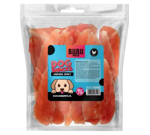 Bubu Pets Мягкая куриная грудка, 500 г