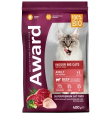 Award Indoor big cats (Говядина, курица), 400 г
