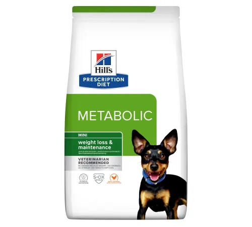 Hill's Prescription Diet Metabolic Mini для собак (курица), 1 кг