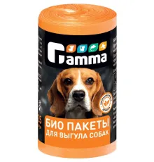Gamma БИО пакеты для выгула собак, 1 рулон