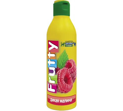 Шампунь Frutty Дикая малина для собак и кошек, 250 мл