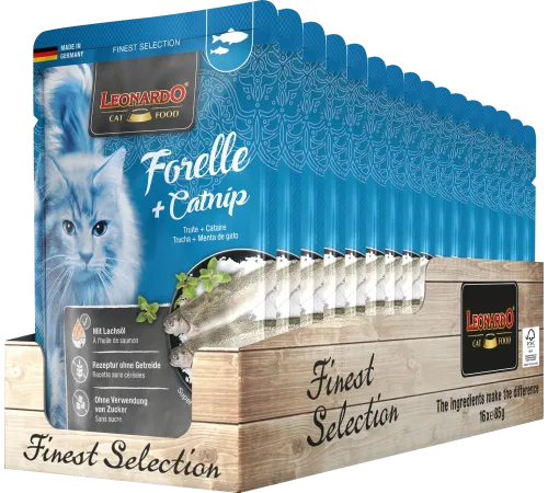 Leonardo Trout+Catnip (форель, кошачья мята) 85 г
