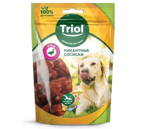 Triol PT07 Сосиски из утки, 70 г