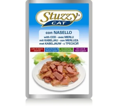 Stuzzy Cat Пауч (треска), 100 г