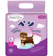 NekiZoo Однораз. впитывающие пеленки, 60х90 см, 26 шт./уп.