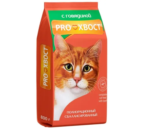 Proхвост для кошек (Говядина), 800 г