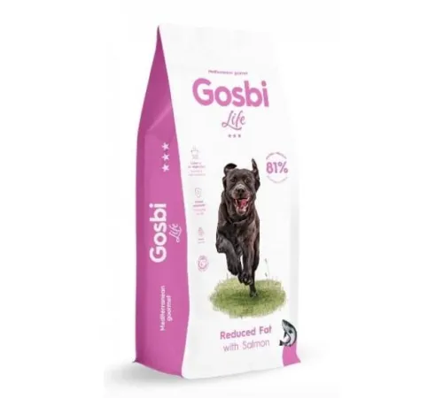 Gosbi Life Dog Reduced Fat (Лосось), 12 кг