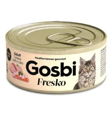 Gosbi Fresko Cat (Индейка и ветчина) 70 г
