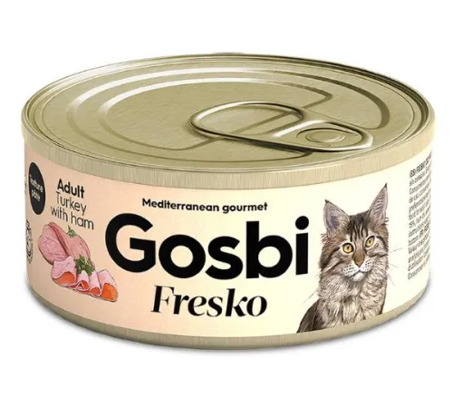 Gosbi Fresko Cat (Индейка и ветчина) 70 г