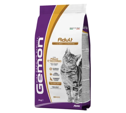 Gemon Cat Adult Complete (Курица, индейка), 2 кг