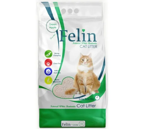 Felin Наполнитель Green Apple, 5 л