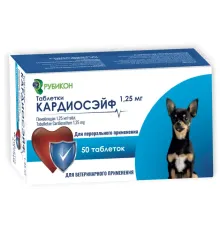 Рубикон Кардиосэйф, 1,25 мг (50 таб.)