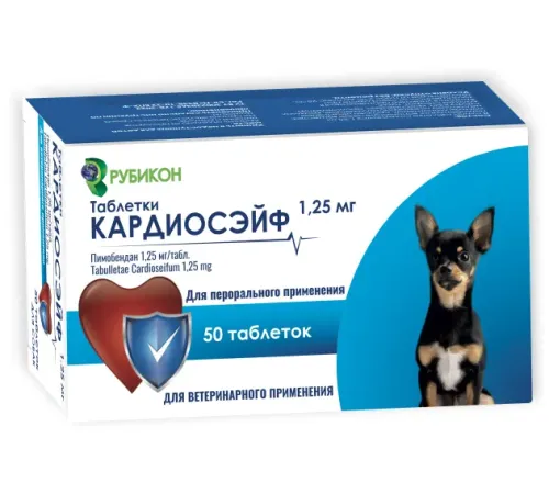 Рубикон Кардиосэйф, 1,25 мг (50 таб.)