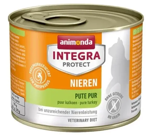Animonda Integra Protect Renal Cat (Индейка), 100 г х 16 шт
