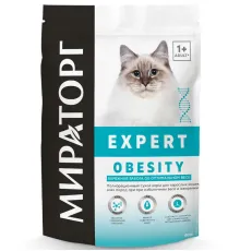 Мираторг Expert Obesity для кошек всех пород, 400 г