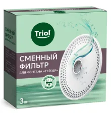 Triol Сменный угольный фильтр Гейзер, 3 шт/уп