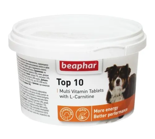 Beaphar Кормовая добавка для собак Top 10 180 таб