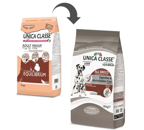 Unica Classe Adult All Breeds Digestive&Assimilation Care (Ягненок), 3 кг