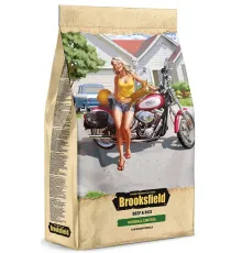 Brooksfield Low Grain Adult Cat Hairball Control (Говядина, рис), 400 г