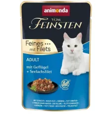 Vom Feinsten Adult Filet (С птицей и филе минтая), 85 г