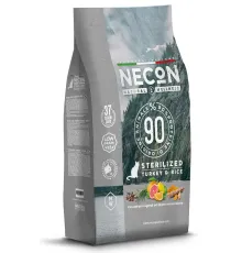 Necon Natural Wellness Sterilized Саt (Индейка, рис), 1,5 кг