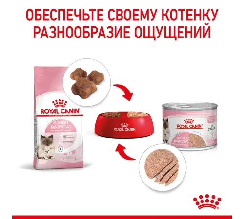 Royal Canin Mother & Babycat (мусс), 195 г