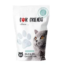 For Friends силикагелевый наполнитель (без аромата) 3,8 л