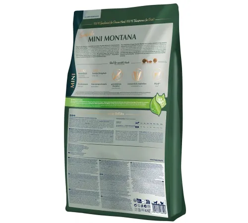 Happy Dog Sensible Mini Montana (Конина), 4 кг