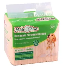 NekiZoo Пеленки гигиенические, 45х60 см, 50 шт./уп.