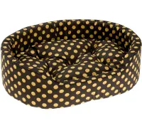 Ferplast Софа DANDY 65 COTONE (Горох на черном)