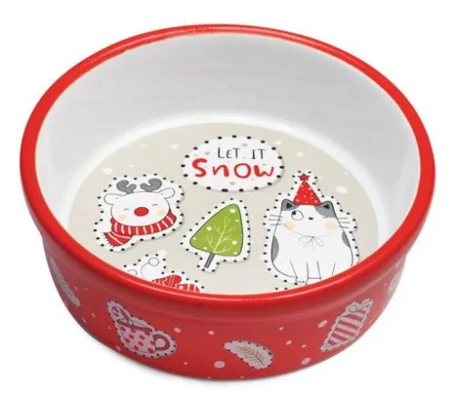 Triol Миска керамическая Снежок, 0,25 л