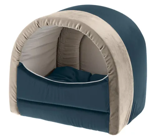 Ferplast Домик MAJESTY, сине-бежевый 20, 40х34х36 см
