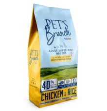 Pet's Brunch Adult Super Mini Breeds (Курица и рис), 1 кг