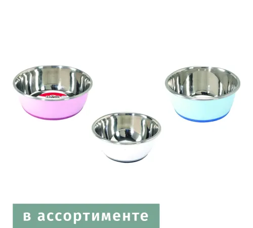 CAMON Миска металлическая цветная ELECTA, 2500 млх24 см