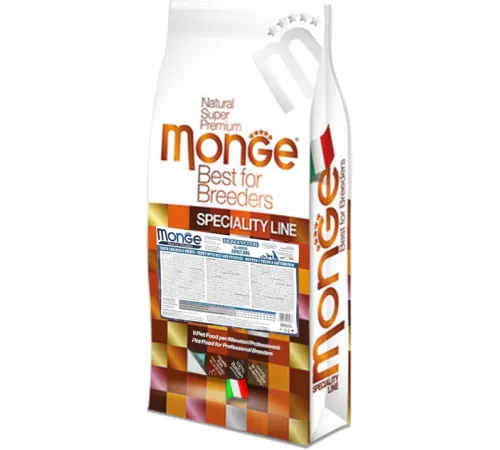 Monge Dog Speciality All Breeds Adult (Форель, рис, картошка), 15 кг