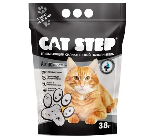 Cat Step Arctic Black&White, 3,8 л (1,67 кг)
