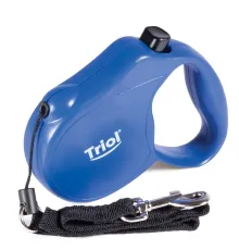 Поводок-рулетка Triol Fusion, трос, S, 5м до 12кг