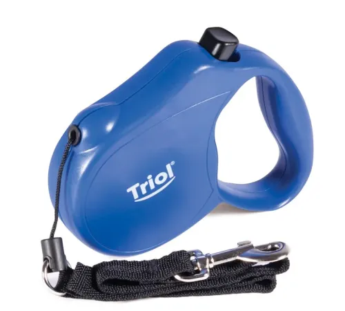 Поводок-рулетка Triol Fusion, трос, S, 5м до 12кг