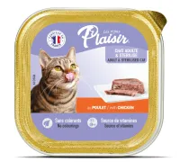 Plaisir Паштет для кошек (Курица), 100 г
