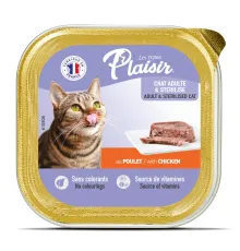 Plaisir Паштет для кошек (Курица), 100 г