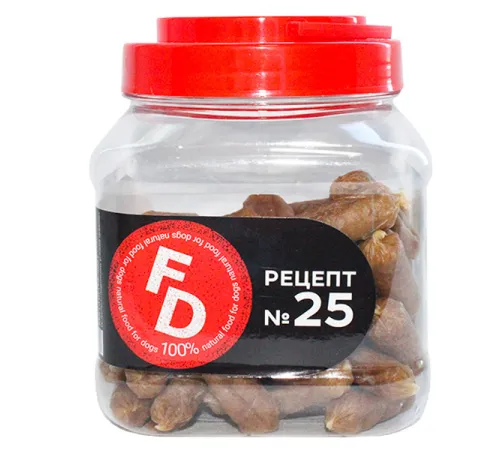 For Dogs Рецепт №25 - Колбаски из мяса ягненка 500 г