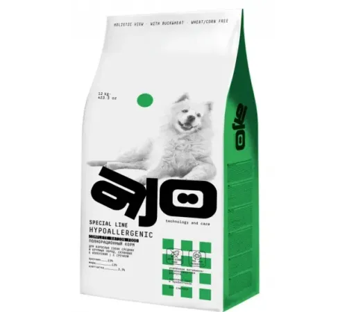 AJO Special Line Hypoallergenic, 12 кг