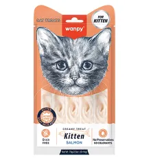 Wanpy Cat Нежное пюре из лосося, 70 г