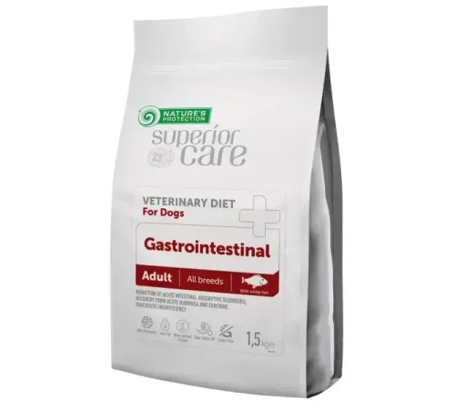 Nature's Protection Vet Diet Gastrointestinal Adult Dog (Белая рыба), 1,5 кг