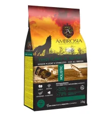 AMBROSIA Senior All Breeds (Индейка, лосось), 2 кг