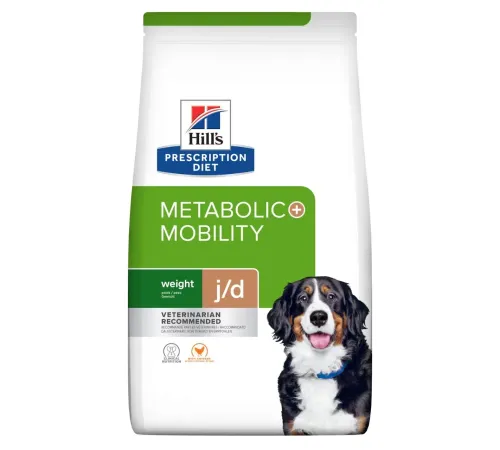 Hill's Prescription Diet Metabolic + Mobility Weight для собак (курица), 1,5 кг